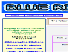 Tablet Screenshot of blueribbonlessons.com